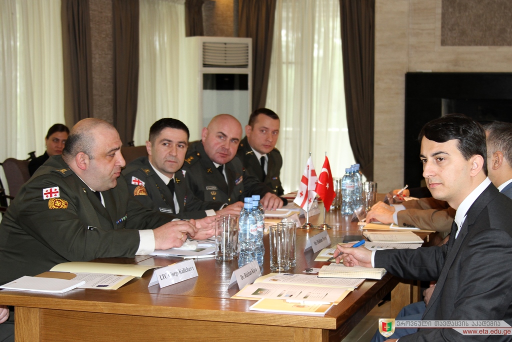 The Representatives of the Caspian Strategy Institute (HASEN) at the NDA